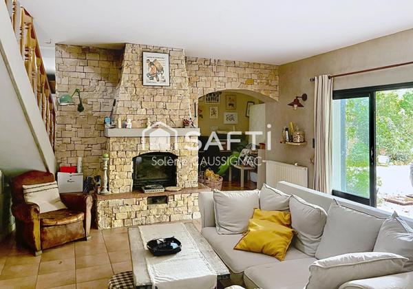 Mas 5 pièces, 133m2  avec piscine et jardin