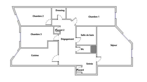 Appartement à vendre 4 pièces CRETEIL (94)