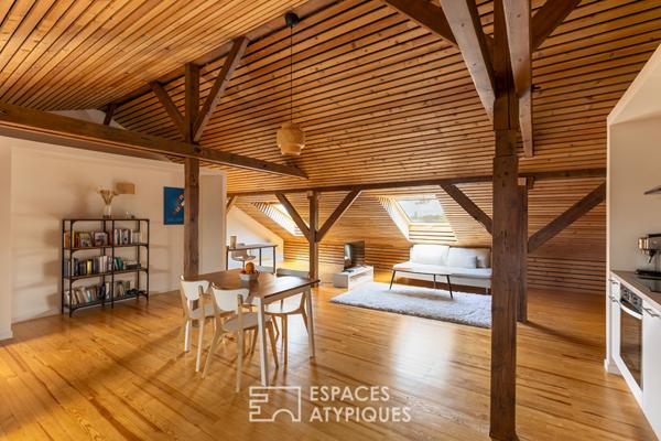 Loft de caractère dans un bâtiment chargé d’histoire