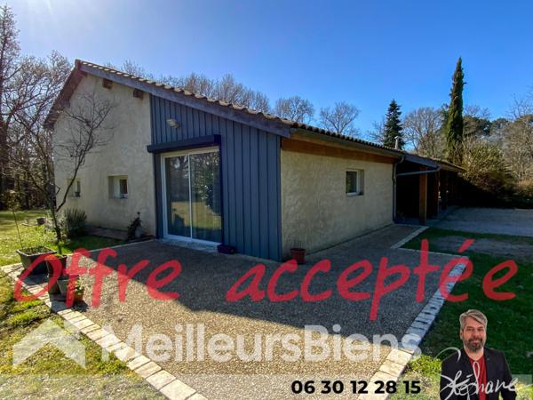 Maison rénovée cadre bucolique.