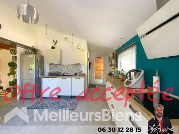 Maison rénovée cadre bucolique.