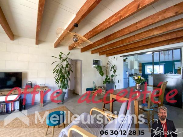 Maison rénovée cadre bucolique.