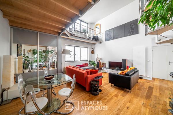 L’art des volumes : appartement traversant esprit l’atelier d’artiste
