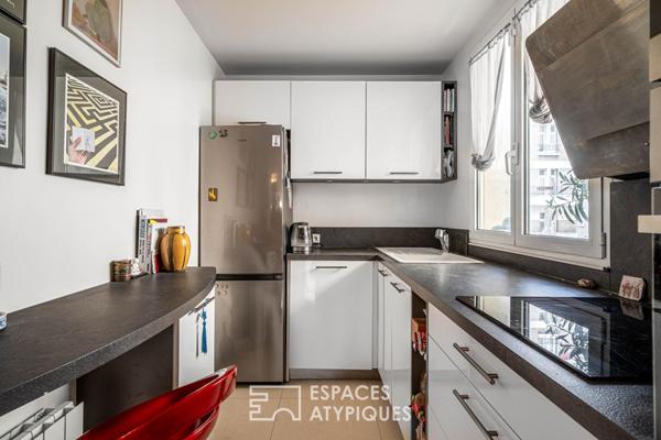 L’art des volumes : appartement traversant esprit l’atelier d’artiste