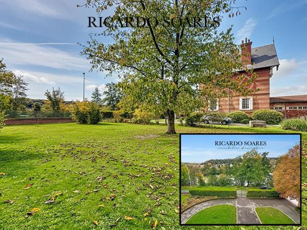 60700 PONT-SAINTE-MAXENCE - MAISON DE CHARME 219m² AU BORD DE L'OISE / 6 CHAMBRES / GARAGE / TERRAIN 2865m²