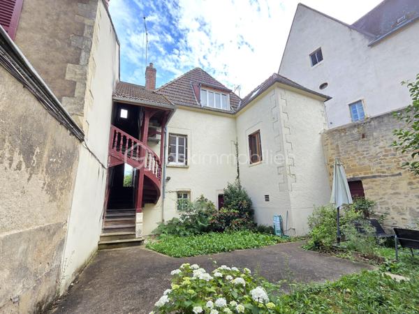 Magnifique appartement T3 de 101m² avec place de parking privative et cave en hypercentre ville de Nevers.

Situé dans une petite copropriété, au rez-de-jardin d'un immeuble sans ascenseur, dans un quartier très prisé de Nevers, en hyper centre ville, proche des écoles, commerces et commodités, nous vous présentons ce magnifique appartement de type T3 d'une surface Loi Carrez de 101m², proposant 3 pièces, comprenant une grande pièce de vie de 47m², composée d'un salon, d'un séjour,, d'une cuisine ouverte, aménagée et équipée, mais aussi d'une salle d'eau, d'un wc indépendant, de 2 chambres,, d'un dressing équipée et indépendant, d'un balcon, d'une terrasse ainsi qu'une grande cave voutée en pierres apparentes d'une surface de près de 90m².
Cet appartement propose une entrée sur une grande pièce de vie de près de 47m², pièce de vie composée d'un espace de cuisine ouverte aménagée et équipée, d'un espace salon et d'un espace séjour, pièce qui propose le charme des pierres apparentes et du parquet chêne authentique.
De la pièce de vie, un dégagement de couloir dessert un wc indépendant et une salle d'eau. 
A gauche de l'entrée, un autre dégagement de couloir dessert 2 chambres de 16m² et 18m², cette dernière disposant d'un placard penderie ainsi qu'un grand dressing indépendant et aménagée (mobiliers).
Cet appartement propose également une grande cave de près de 90m²en pierres apparentes dont une partie sert de chaufferie buanderie .

Tous les sols de cet appartement sont en parquet chêne authentique (entrée, dégagement , pièce de vie, dégagement, chambres et dressing), en parquet stratifié (dégagement et wc) ou en carrelage (salle d'eau), il dispose d'une isolation double vitrage Bois (huisseries) ou Alu (porte d'entrée et porte fenêtre), de volets bois standards ou volets persiennes bois, d'un chauffage de type gaz de ville avec une chaudière récente(2016) , ainsi qu"un ballon production d'eau chaude très récent (2026).
Aucune charge de copropriété car cet appartement fait partie d'un syndic bénévole.
Côté internet, il dispose de la fibre internet.
Côté pratique, il propose un grand balcon d'accueil de 8m², et un espace terrasse extérieure, ainsi qu'une place de parking privative.

Photos supplémentaires disponibles sur BSK IMMOBILIER > Nos conseillers > Olivier FRESLON.
Pour tout renseignement complémentaire ou pour une visite, contactez moi au 07.62.78.13.13

Les plus de cet appartement : Le quartier en hyper centre ville proches de toutes les commodités, l'environnement très calme, le syndic bénévole, son agencement intérieur et sa rénovation, son charme et son cachet,  avec sa grande pièce de vie  grand salon séjour, sa cuisine aménagée et équipée, son espace terrasse extérieure, ainsi que sa place de parking privative.sa cave.

Idéal pour un premier achat vous serez séduits par les atouts de ce bel appartement, c'est un vrai coup de coeur !!