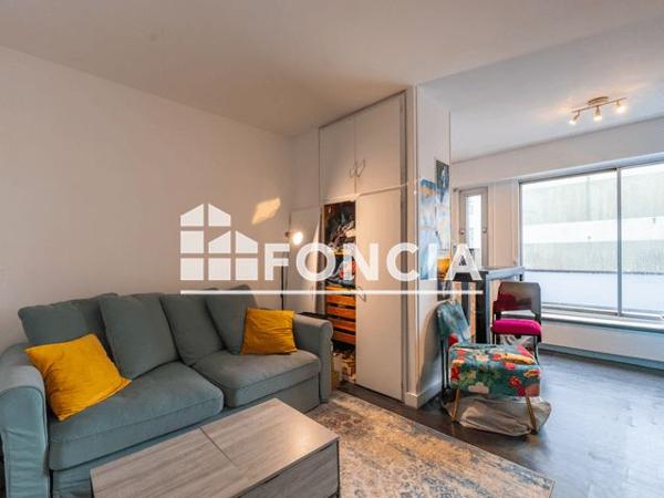 À vendre Studio 24.07 m² - Paris 75019