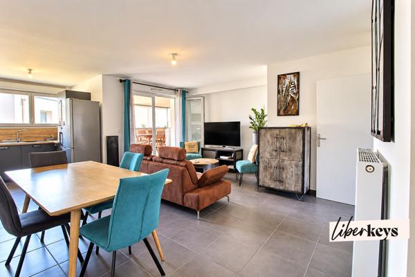 Appartement T4 – 75 m² – 2 terrasses – 2 stationnements privatifs – Marignane