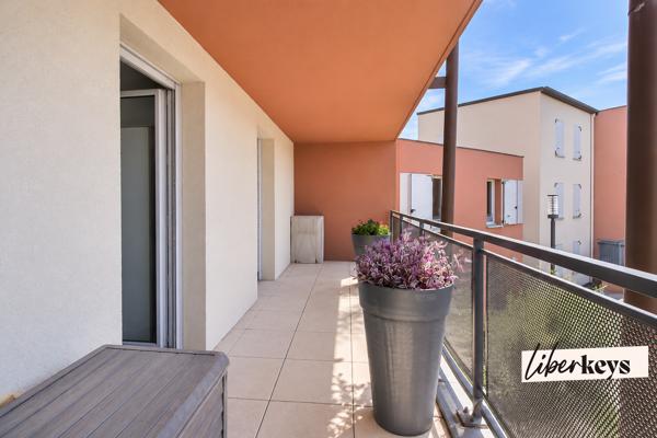 Appartement T4 – 75 m² – 2 terrasses – 2 stationnements privatifs – Marignane