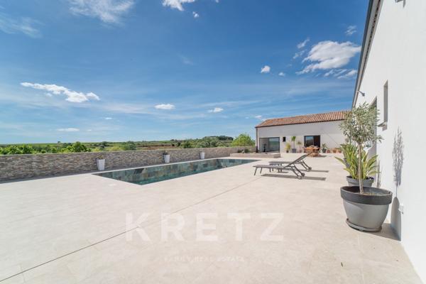 Villa contemporaine proche de Béziers