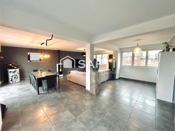 MAISON 5 CHAMBRES ,2 salles de bain, grand garage