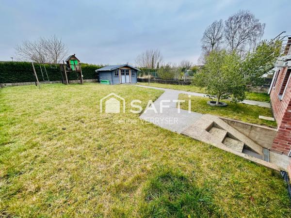 MAISON 5 CHAMBRES ,2 salles de bain, grand garage