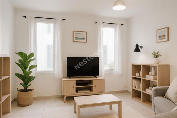 Appartement - T1/2 - 38m²- La Ciotat - coeur historique -