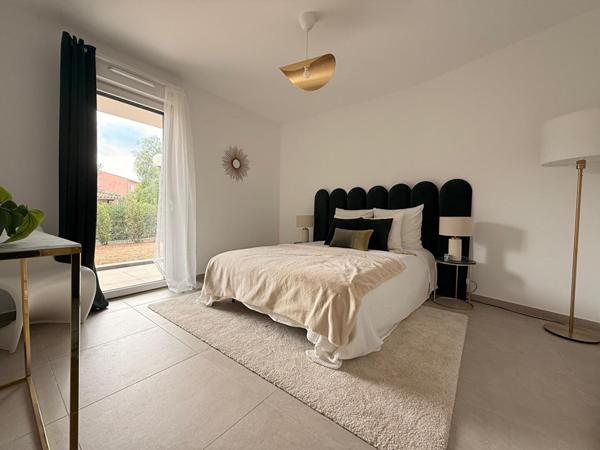 Rez de jardin haut standing Villeneuve Loubet