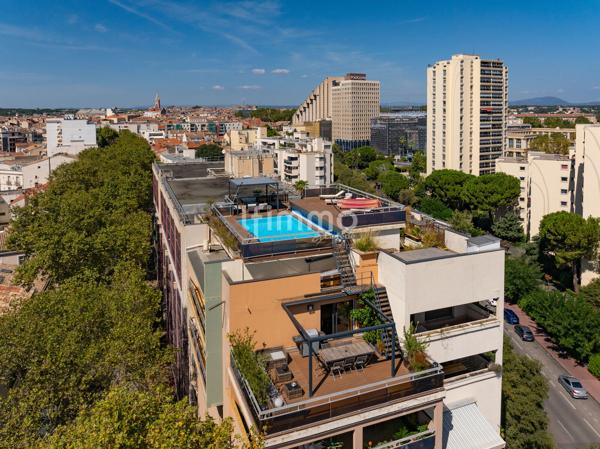 Dernier étage d’exception avec rooftop et piscine privative