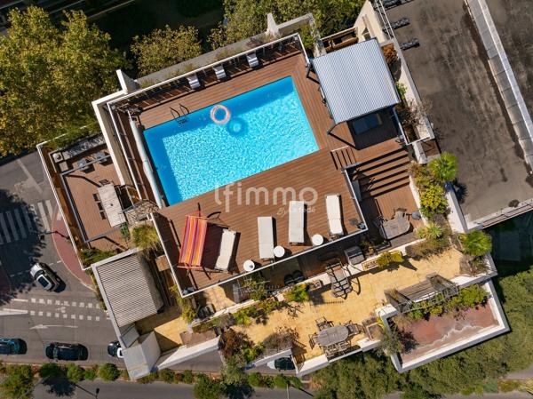 Dernier étage d’exception avec rooftop et piscine privative