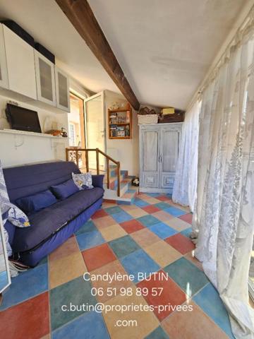 Duplex 55 m² + studio rénové - Terrasse, balcon, piscine, 2 parkings