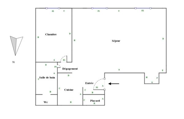 Appartement à vendre 2 pièces 42 m² Marseille 5