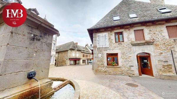 Maison à vendre à Montsalvy dans le Cantal (15120), ref : 10627/1013   
Le Bourg