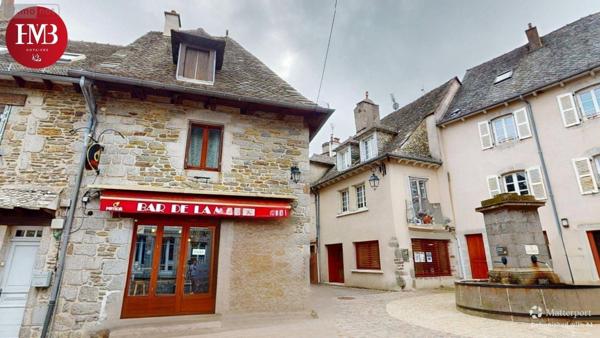 Maison à vendre à Montsalvy dans le Cantal (15120), ref : 10627/1013   
Le Bourg