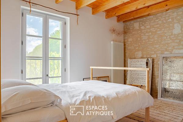 Loft d’architecte avec jardin au coeur de la cité historique