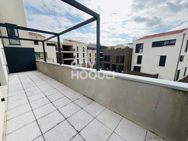 Centre ville : T4 85m² + terrasse 60m2 + box + parking