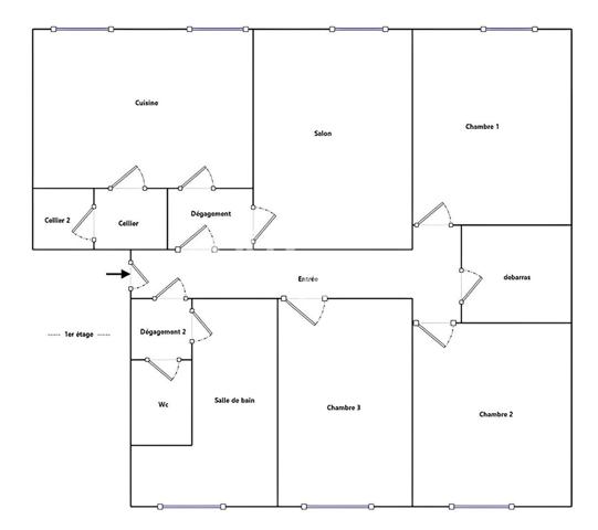 Appartement Saint Fons - Proche Tramway T10 - 4 pièces - 83 m2