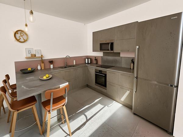 Cannes proche "Banane" 3 pièces rénové, calme faibles charges