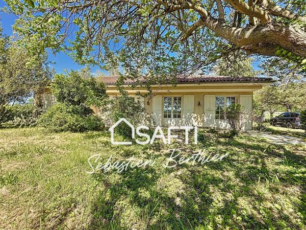 Maison plain-pied avec grand terrain, dépendances et DPE performant (classe C)