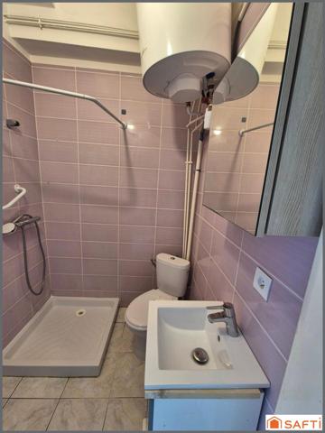 Appartement F2, 28m2, avec terrasse extérieure