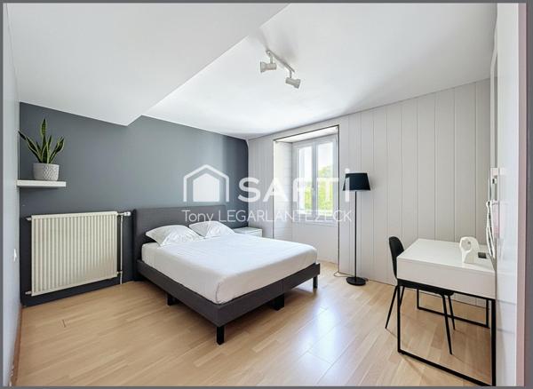 Maison de centre bourg avec 3 chambres et bureau