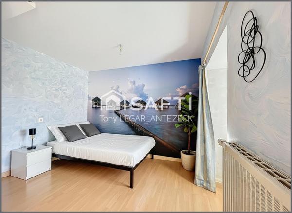 Maison de centre bourg avec 3 chambres et bureau