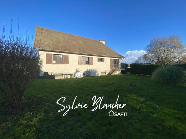 MAISON 105 M2 - 4 CHAMBRES - COMBLES AMENAGEABLES - SOUS SOL COMPLET - TERRAIN  809 M2