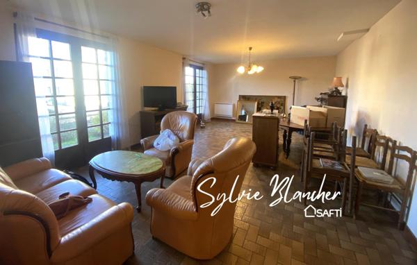 MAISON 105 M2 - 4 CHAMBRES - COMBLES AMENAGEABLES - SOUS SOL COMPLET - TERRAIN  809 M2