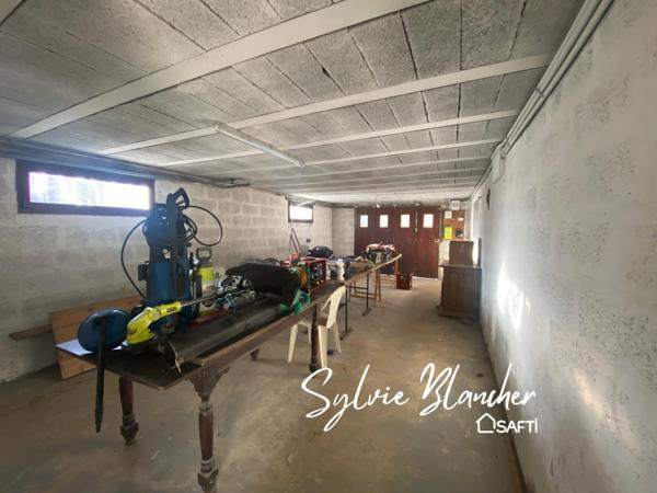 MAISON 105 M2 - 4 CHAMBRES - COMBLES AMENAGEABLES - SOUS SOL COMPLET - TERRAIN  809 M2