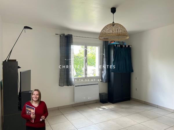 HERAULT - MEZ (34140) - VILLA T4  (106M2) + T2  (60M2) - TERRAIN PISCINABLE - STATIONNEMENT - DPE A - PANNEAUX PHOTOVOLTAIQUE