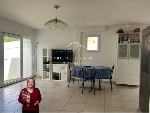 HERAULT - MEZ (34140) - VILLA T4  (106M2) + T2  (60M2) - TERRAIN PISCINABLE - STATIONNEMENT - DPE A - PANNEAUX PHOTOVOLTAIQUE