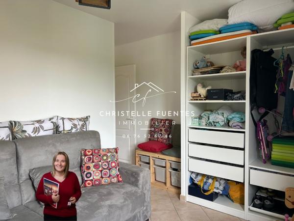 HERAULT - MEZ (34140) - VILLA T4  (106M2) + T2  (60M2) - TERRAIN PISCINABLE - STATIONNEMENT - DPE A - PANNEAUX PHOTOVOLTAIQUE