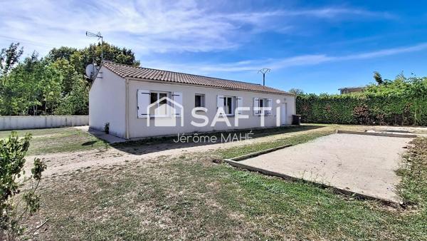 Pavillon plai-pied 3 chambres + garage !