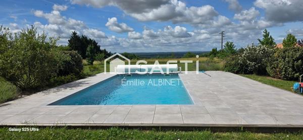 Maison de 184 m² avec piscine