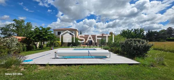 Maison de 184 m² avec piscine
