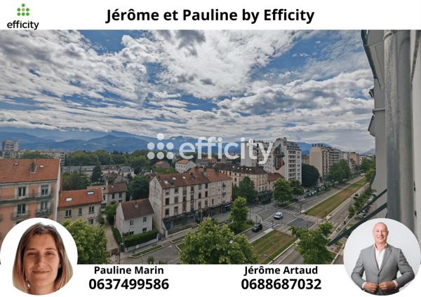 Appartement 4 pièces - 61 m² Exclusivité efficity