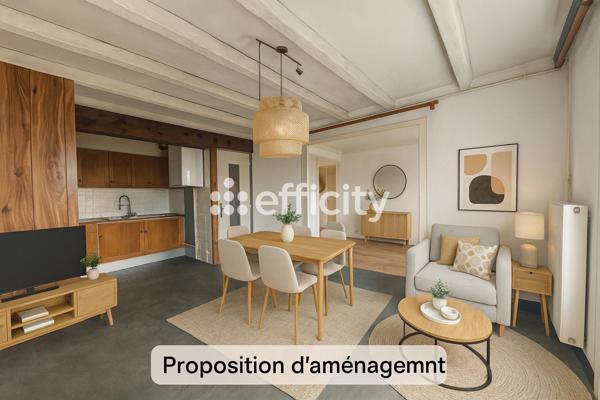 Appartement 4 pièces - 61 m² Exclusivité efficity