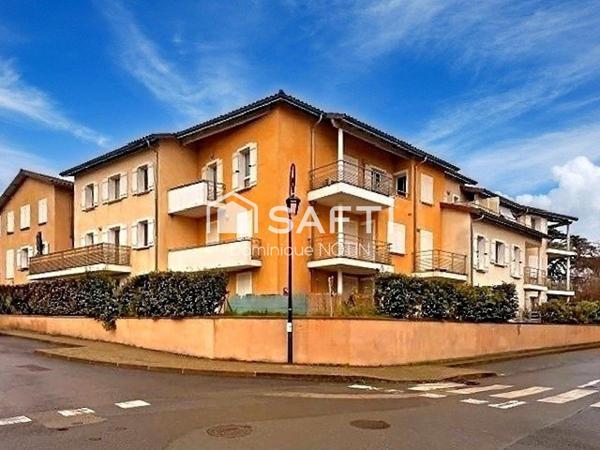 Appartement type T2  45 m² avec garage et cave