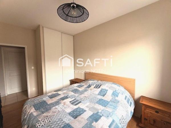 Appartement type T2  45 m² avec garage et cave