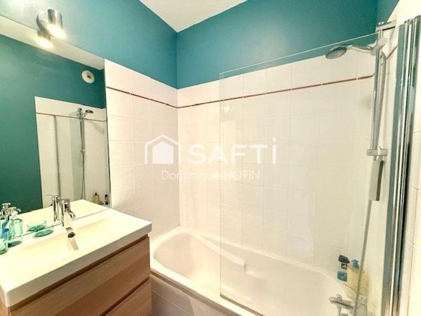 Appartement type T2  45 m² avec garage et cave