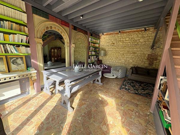 Normandie-A vendre - Deauville - Maison de ville - jardin - parking