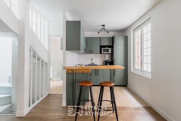 Duplex rénové proche jardin du Luxembourg