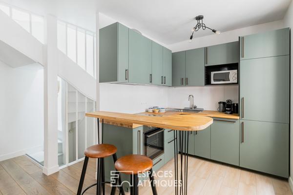 Duplex rénové proche jardin du Luxembourg