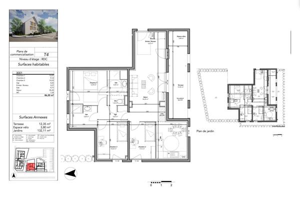 Vente Appartement Tours 37000 Tours-Nord-Aéroport de Tours - Val de Loire